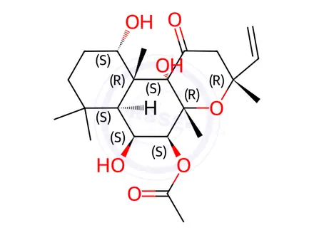 Chemical structure of Forskolin