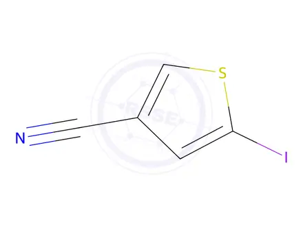 Chemical structure of 5-Iodothiophene-3-carbonitrile