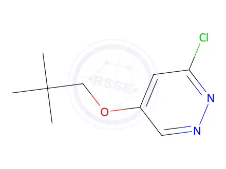 Chemical structure of 3-Chloro-5-(neopentyloxy)pyridazine
