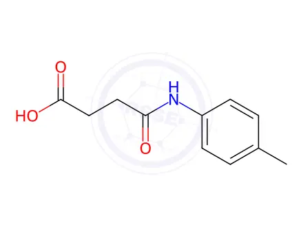 Chemical structure of 4-(4-Methylanilino)-4-oxobutanoic acid