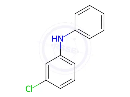 Chemical structure of 3-Chlorodiphenylamine
