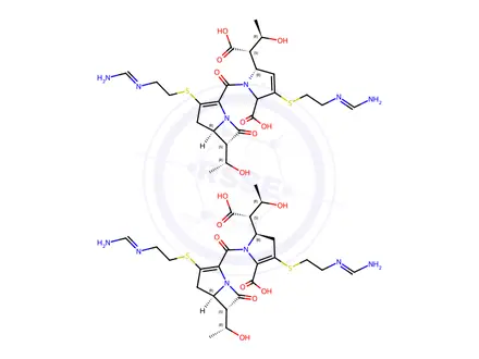 Chemical structure of rac-Imipenem Polymer