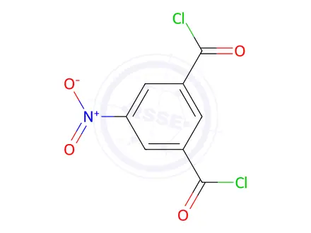 Chemical structure of 5-nitroisophthaloyl chloride