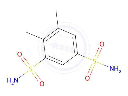 Chemical structure of 4,5-Dimethylbenzene-1,3-disulfonamide