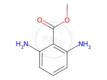 Chemical structure of 2,6-Diaminobenzoic acid methyl ester