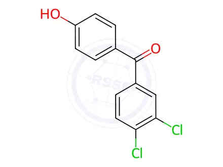 Chemical structure of Fenofibrate Impurity 21