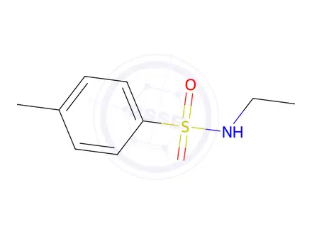 Chemical structure of N-Ethyl-p-toluenesulfonamide