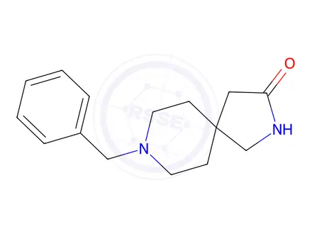 Chemical structure of 8-Benzyl-2,8-Diazaspiro[4.5]Decan-3-One