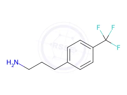 Chemical structure of 3-(4-(Trifluoromethyl)phenyl)propan-1-amine