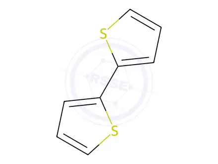 Chemical structure of 2,2′-Bithiophene Solution in Methanol