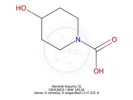 Chemical structure of Alectinib Impurity 68
