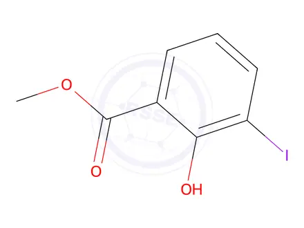 Chemical structure of Methyl 2-hydroxy-3-iodobenzoate