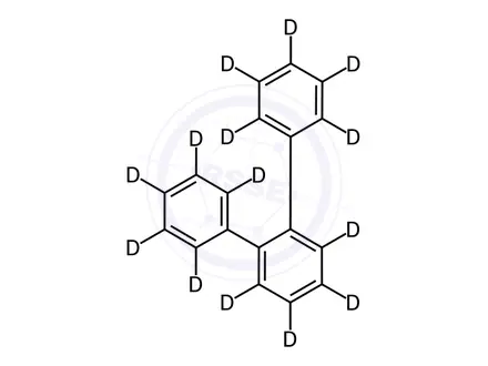 Chemical structure of o-Terphenyl-d14