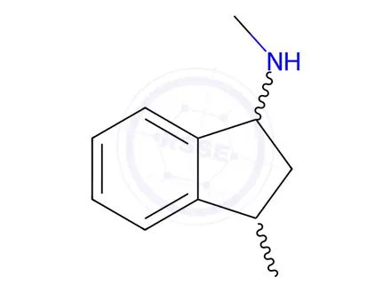 Chemical structure of N,3-dimethyl-2,3-dihydro-1H-inden-1-amine
