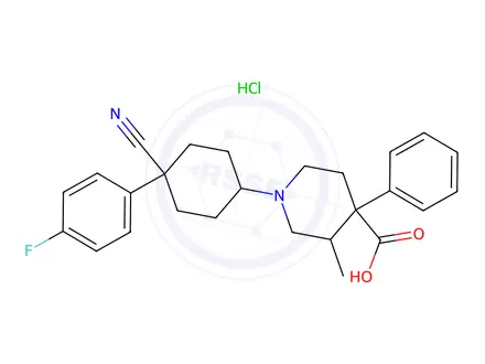 Chemical structure of Levocabastine Impurity 1