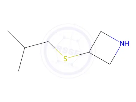 Chemical structure of 3-(Isobutylthio)azetidine
