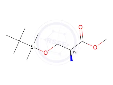 Chemical structure of O-(tert-Butyldimethylsilyl)-L-serine Methyl Ester