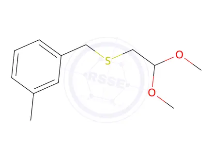 Chemical structure of (2,2-Dimethoxyethyl)(3-methylbenzyl)sulfane