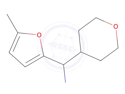 Chemical structure of (5-Methylfuran-2-yl)(tetrahydro-2H-pyran-4-yl)methanamine