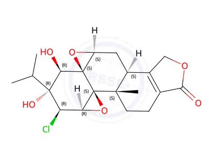 Chemical structure of Triptolide Impurity 2