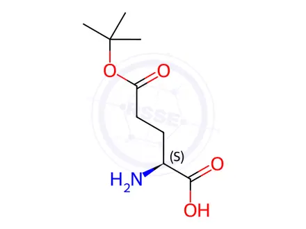 Chemical structure of L-Glutamic acid 5-tert-butyl ester