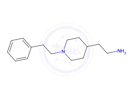 Chemical structure of 2-(1-Phenethyl-piperidin-4-yl)-ethylamine