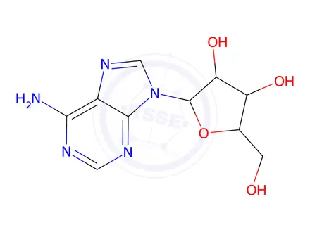Chemical structure of Adenosine Impurity 34
