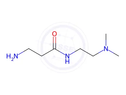 Chemical structure of 3-Amino-N-[2-(dimethylamino)ethyl]propanamidedihydrochloride