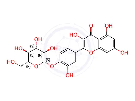 Chemical structure of Spiraeoside