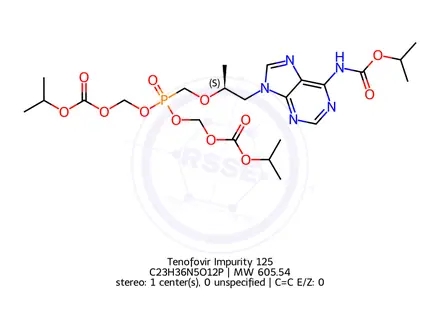 Chemical structure of Tenofovir Impurity 361