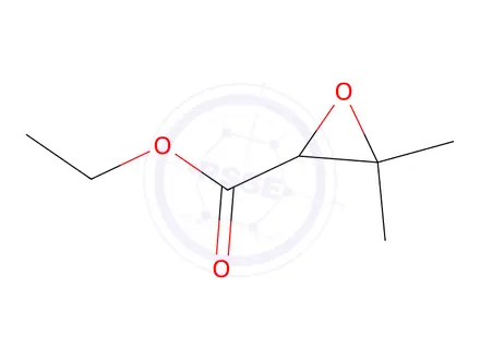 Chemical structure of Oxiranecarboxylic acid, 3,3-dimethyl-, ethyl ester, (-)-(9CI)
