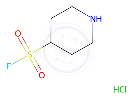 Chemical structure of piperidine-4-sulfonyl fluoride;hydrochloride