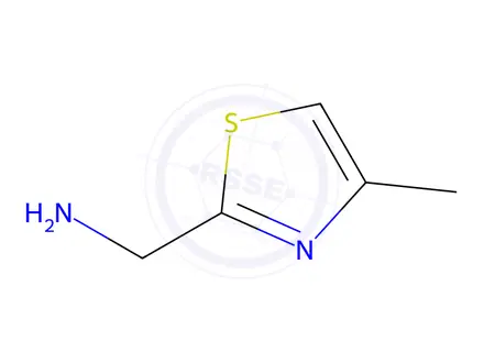 Chemical structure of (4-methyl-1,3-thiazol-2-yl)methanamine