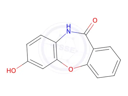 Chemical structure of 7-Hydroxydibenz[b,f][1,4]oxazepin-11(10H)-one