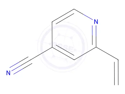 Chemical structure of 2-Vinylisonicotinonitrile