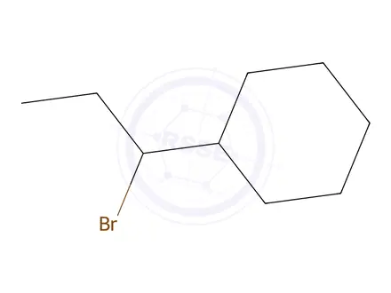 Chemical structure of (1-Bromopropyl)cyclohexane