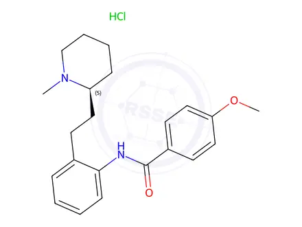 Chemical structure of Encainide Hydrochloride