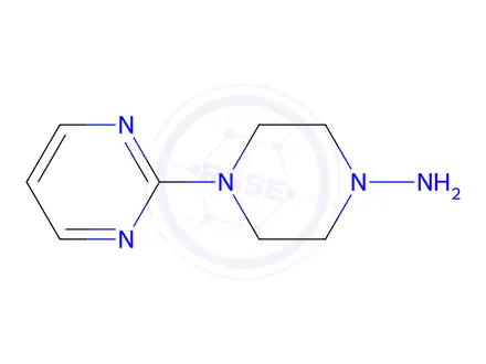 Chemical structure of 4-(Pyrimidin-2-yl)piperazin-1-amine