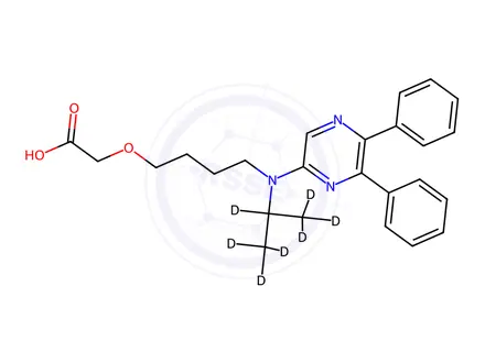 Chemical structure of Selexipag Metabolite-d7