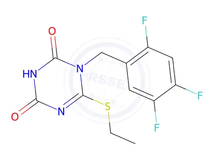 Chemical structure of Ensitrelvir Impurity 60