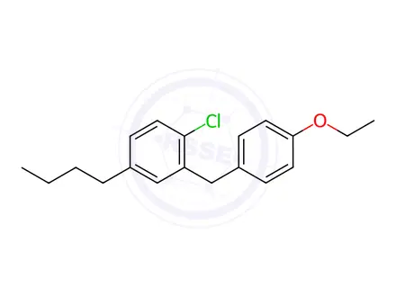 Chemical structure of Dapagliflozin Impurity 130