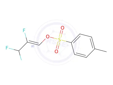 Chemical structure of (Z)-2,3,3-trifluoroprop-1-en-1-yl 4-methylbenzenesulfonate