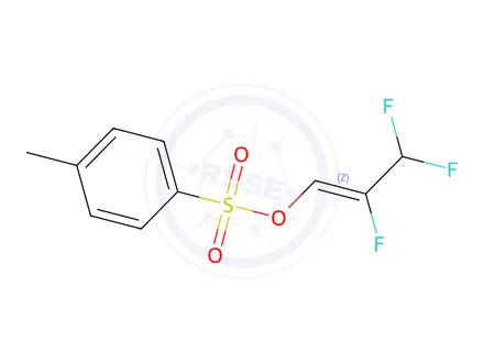 Chemical structure of (Z)-2,3,3-trifluoroprop-1-en-1-yl 4-methylbenzenesulfonate