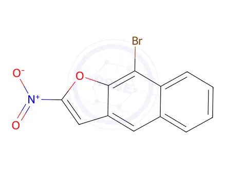 Chemical structure of 9-Bromo-2-nitronaphtho[2,3-b]furan