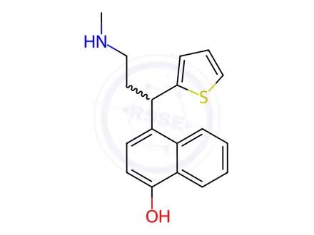 Chemical structure of Duloxetine EP Impurity C