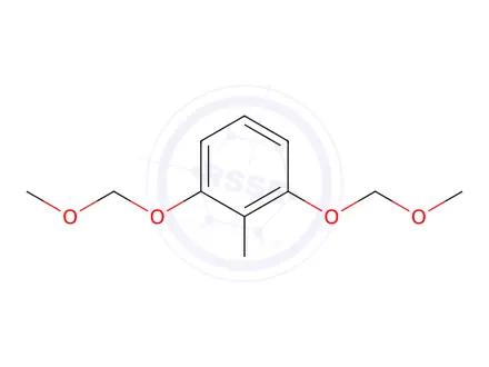 Chemical structure of Boronic acid, B-[2,6-bis(methoxymethoxy)phenyl]-