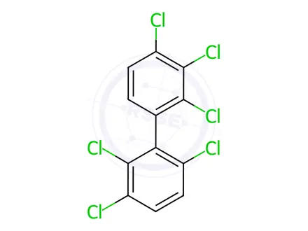 Chemical structure of PCB No. 132