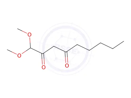 Chemical structure of 1,1-Dimethoxynonane-2,4-dione