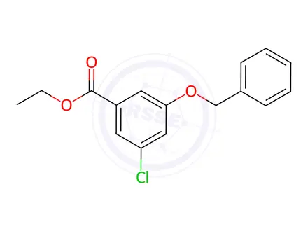 Chemical structure of Ethyl 3-(benzyloxy)-5-chlorobenzoate