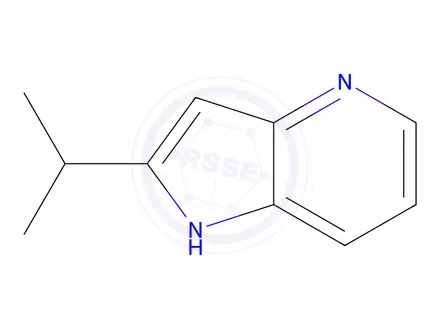 Chemical structure of 2-Isopropyl-1H-pyrrolo[3,2-b]pyridine